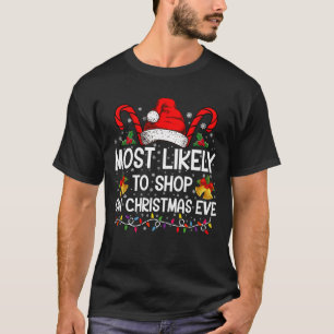 T-shirt Plus susceptible de faire du shopping la veille de