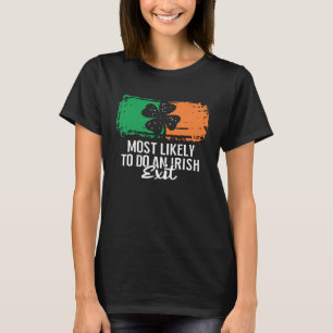 T-shirt Plus susceptible de faire une sortie irlandaise St