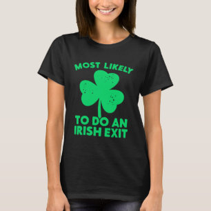T-shirt Plus susceptible de faire une sortie irlandaise St