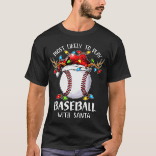 T-shirt Plus susceptible de jouer au baseball avec le Père