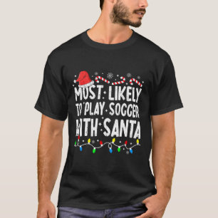 T-shirt Plus susceptible de jouer au football avec le père
