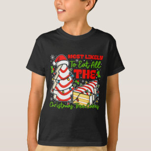 T-shirt Plus susceptible de manger tous les gâteaux de l'a