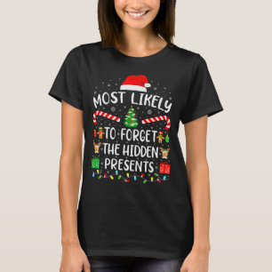 T-shirt Plus susceptible d'oublier les cadeaux cachés corr