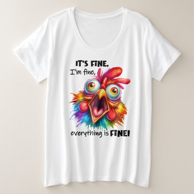 T-shirt plus taille (Design devant)