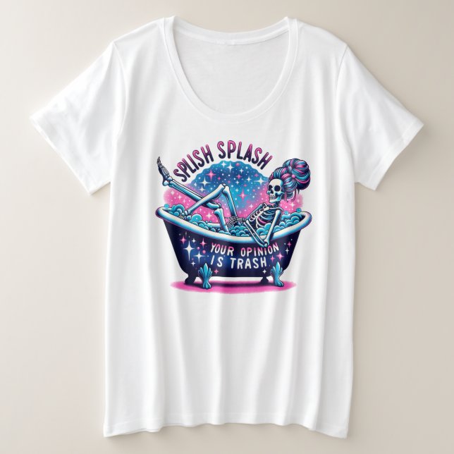 T-shirt plus taille (Design devant)