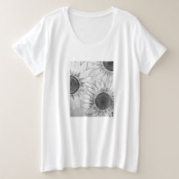 T-shirt plus taille femme
