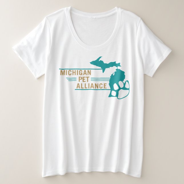 T-shirt plus taille femme MPA (Design devant)