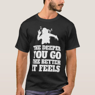 T-shirt Plus vous allez mieux, il sent la plongée sous-mar