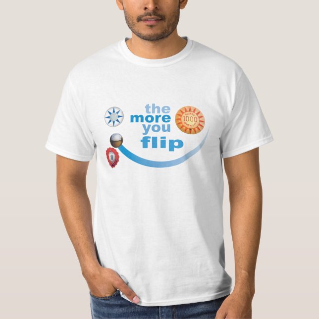 T-shirt Plus vous renversez - la version 1 (Devant)