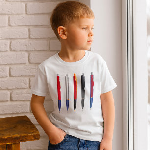T-shirt Plusieurs stylos