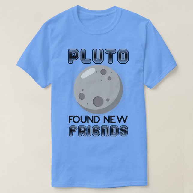 T-shirt Pluto a trouvé de nouveaux amis Solar Space Scienc (Design devant)