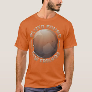 T-shirt Pluto a trouvé de nouveaux amis Solar Space Scienc
