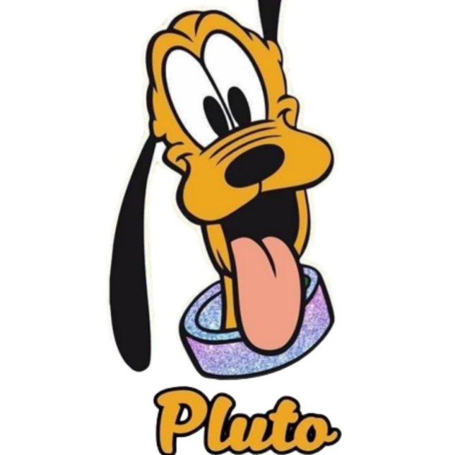 T-shirt Pluto drôle avec nom (Créateur téléchargé)