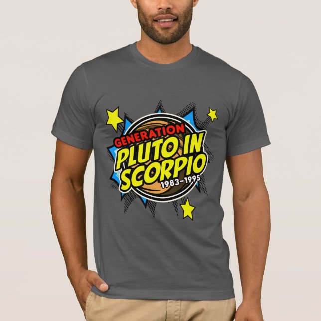 T-shirt Pluto in Scorpio (Devant)