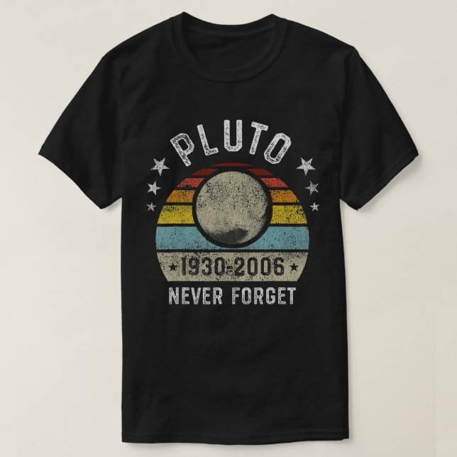 T-shirt Pluto Never Forget 90006 (Design devant)