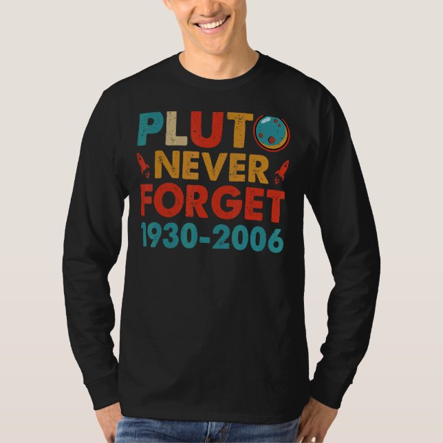 T-shirt Pluto n'oublie jamais (Devant)