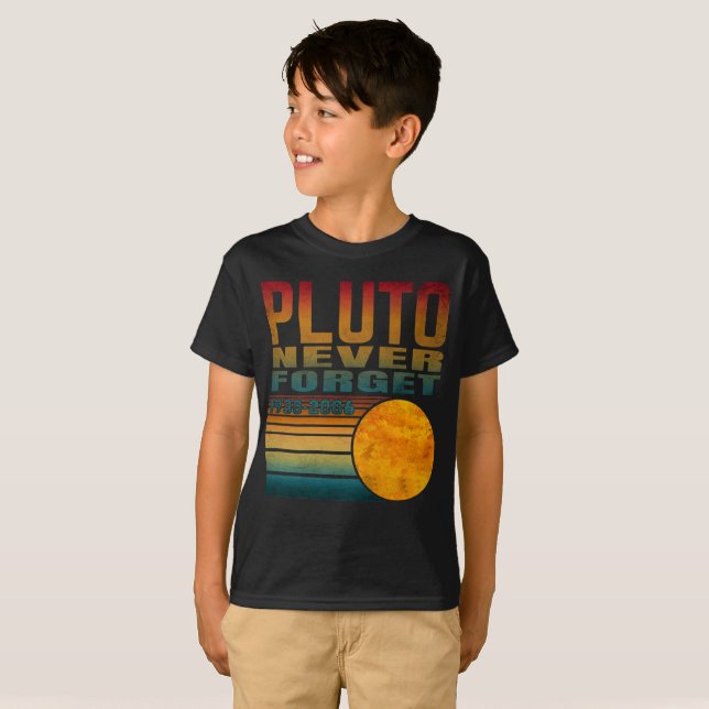 T-Shirt Pluto N'oublie Jamais (Devant entier)