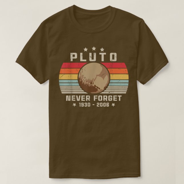 T-shirt PLUTO N'oublie jamais 19302006 2636 (Design devant)
