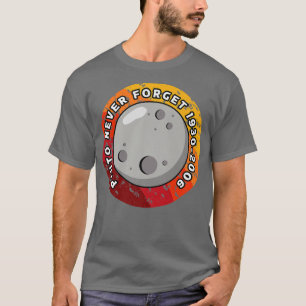 T-shirt Pluto n'oublie jamais 1930-2006