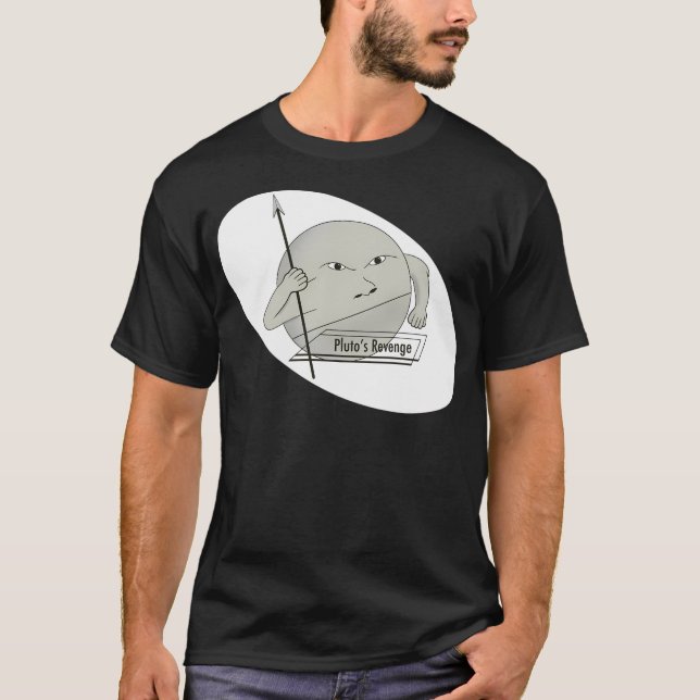 T-shirt Pluto Obtient Son Revenge Planète Lune Espace (Devant)
