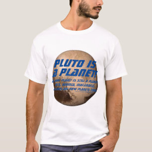 T-shirt Pluton est une planète !