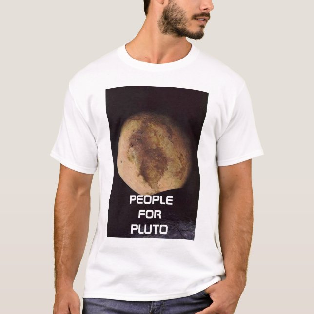 T-shirt Pluton, les GENS POUR PLUTON (Devant)