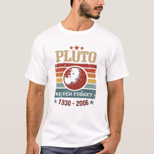 T-shirt Pluton n'oublie jamais 1930-2006 - Espace Vintage 