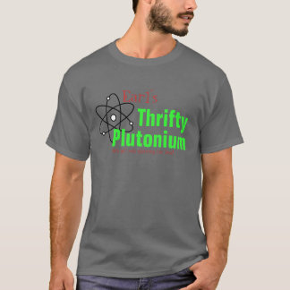 T-shirt Plutonium Nucléaire Science Humoristique d