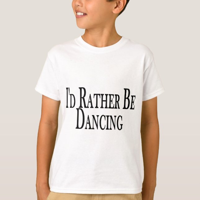 T-shirt Plutôt Danser (Devant)