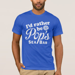 T-shirt Plutôt être chez Pops