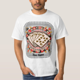 T-shirt Plutôt jouer au poker