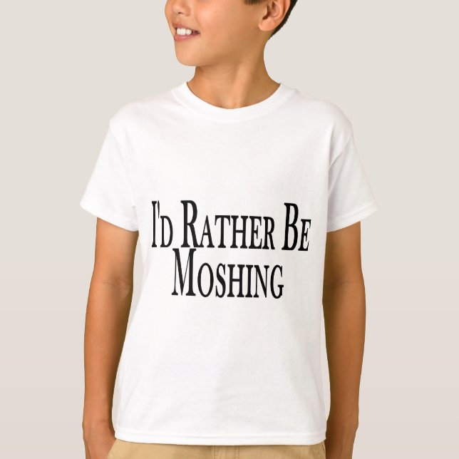 T-shirt Plutôt Mosher (Devant)
