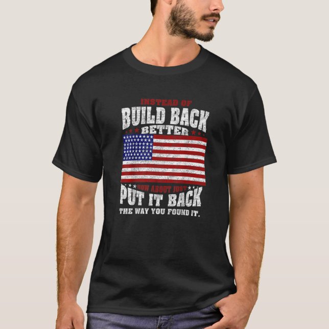 T-shirt Plutôt Que De Mieux Réaliser Comment Se Contenter  (Devant)