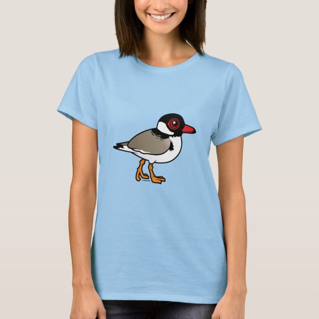 T-shirt Pluvier à capuchon Birdorable (Devant)