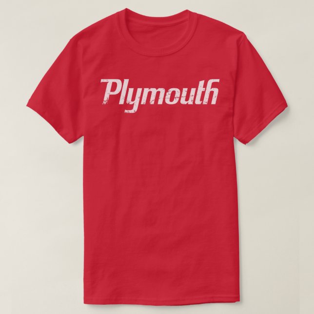 T-shirt Plymouth (Design devant)