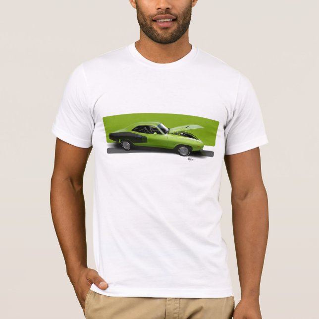T-shirt Plymouth Cuda 402 (Devant)