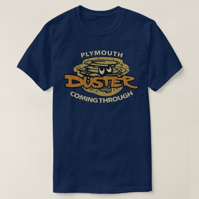 T-shirt Plymouth Duster Arrivée En 1970 (Design devant)