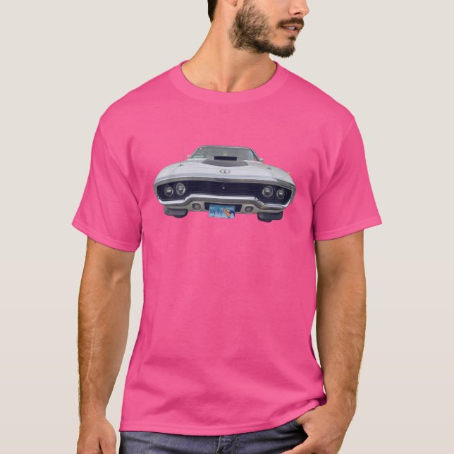 T-shirt Plymouth Roadrunner 1971 (Devant)