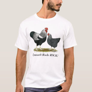 T-shirt Plymouth Rock :  Paires écrites au crayon d'argen