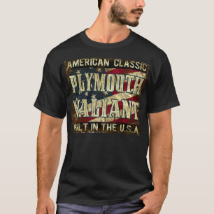 T-shirt Plymouth vaillant - voiture classique construite