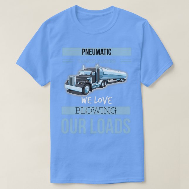 T-shirt Pneumatic Tanker Yanker (Design devant)
