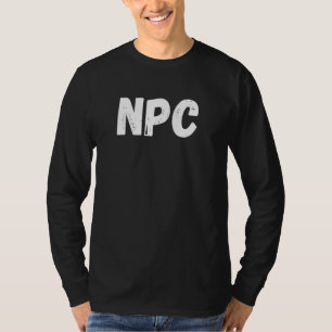 T-shirt PNJ Personnage Non Joueur PNJ Jeu PNJ 3