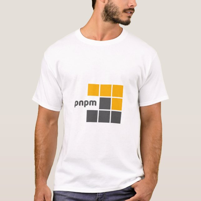 T-shirt PNPM - Gestionnaire de paquets rapide et économe e (Devant)