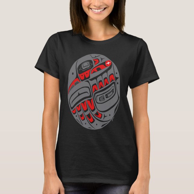 T-shirt PNW, Raven vole le soleil (Devant)