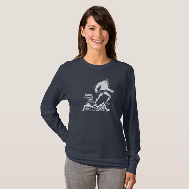 T-shirt PNW Squatch (Devant entier)