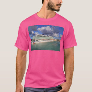 T-shirt Po Croisières Arvia Amarré À Antigua