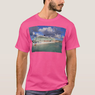 T-shirt Po Croisières Arvia Amarré À Antigua