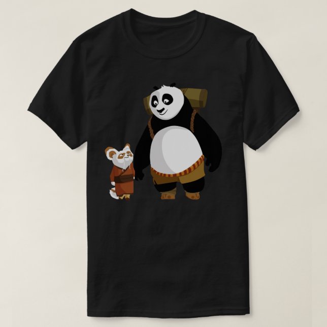 T-shirt Po et Master Shifu Classic (Design devant)