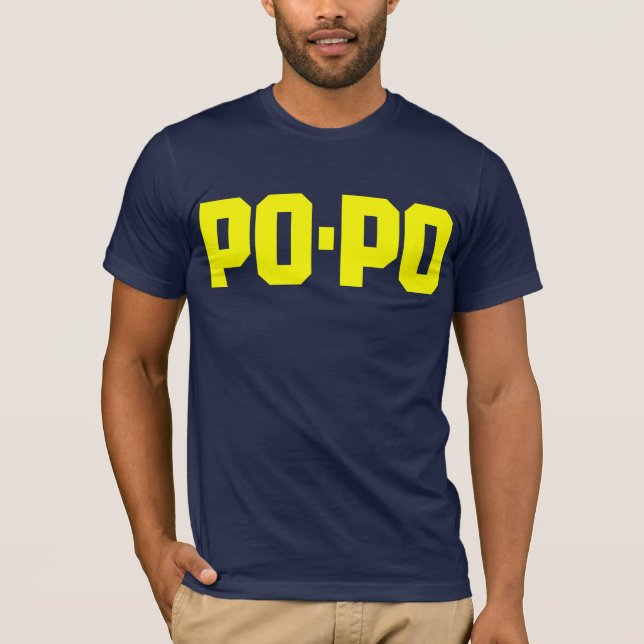 T-shirt PO-PO-Police (Devant)