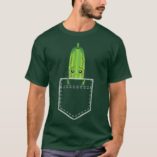 T-shirt Poche à légumes cuite de chou concombre de chou